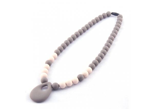 Koo-di Pendant Teether Necklace - Natural